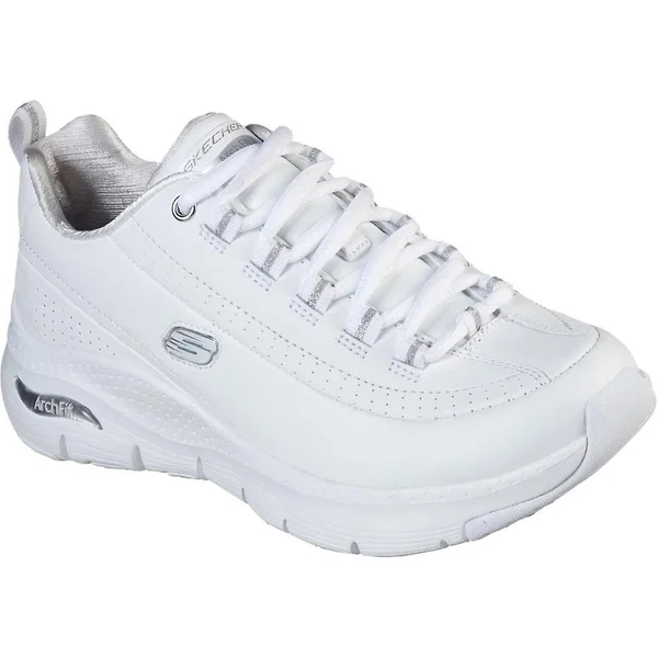 Skechers Arch Fit Citi Drive Black Ladies Leather Sports, 7 UK