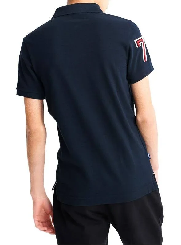 Superdry Classic Superstate - Blue - Polo Shirts