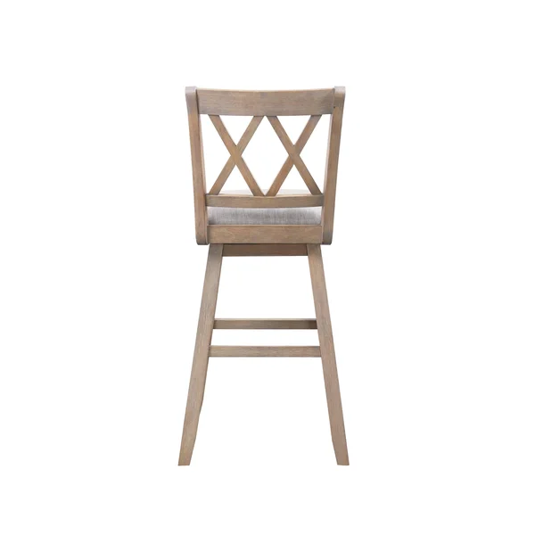 Brookline Swivel Counter Height Barstool Gray - H2O Furnishings