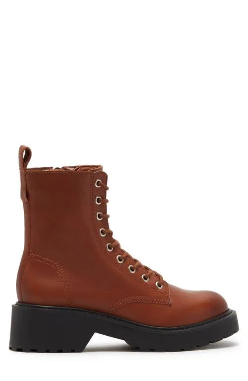 Steve Madden Tornado Boot Cognac Leather, M, 6.5