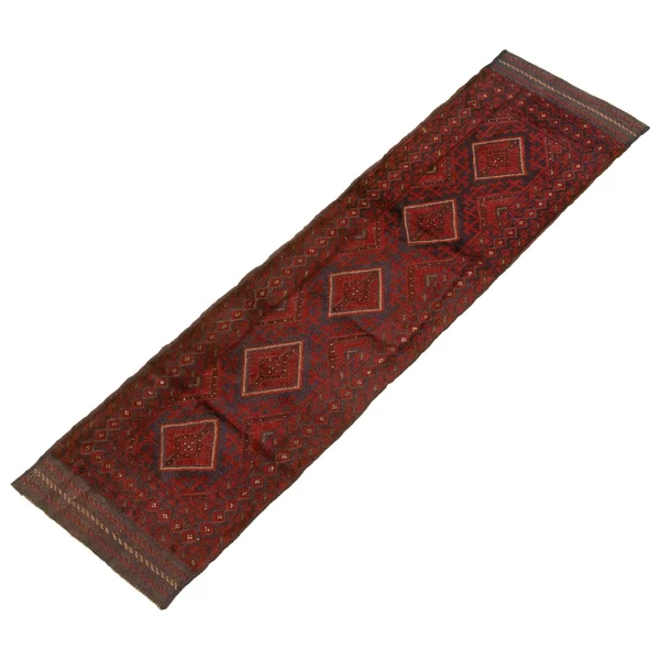 ECARPETGALLERY Hand-Knotted Tajik Caucasian Red Wool Rug - 2'0 x 8'2