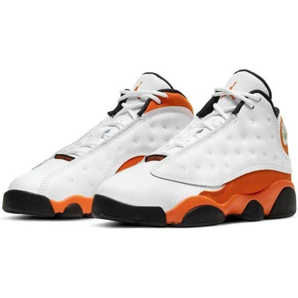 Jordan 13 Retro Starfish Preschool Kids& Shoes, White, Size: 1.5