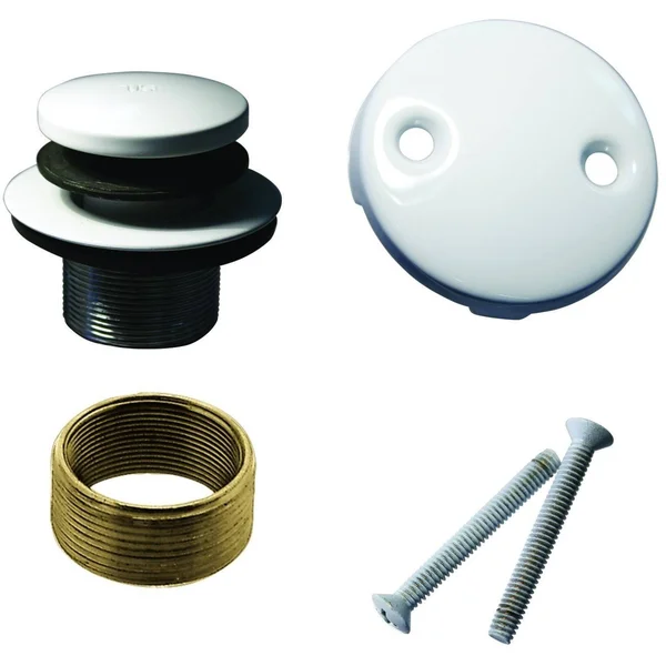 Westbrass D93K-12 Tip-Toe Universal Trim Set with 2 Hole Faceplate - Oil Rubbed Bronze