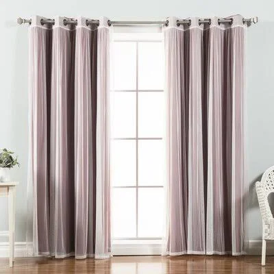 Brunilda Solid Blackout Thermal Grommet Curtain Panels Curtain Color: Burgundy - Size per Panel: 52x22W x 84x22L