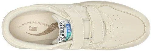 Propet Life Walker Strap - Men's Orthopedic Walking Shoes Sport-white - 11.5 3E US Diabetic Therapeutic A5500 Orthotics