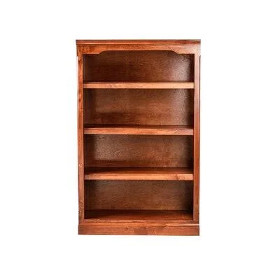 Alfano Standard Bookcase Three Posts Color: White, Size: (7 Shelves) 84x22 H x 30x22 W x 13x22 D