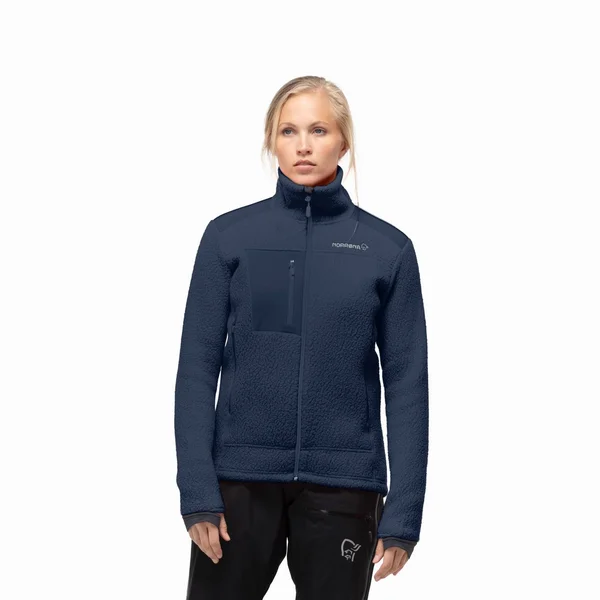 Norrona Women's Trollveggen Thermal Pro Jacket - Large - Indigo Night