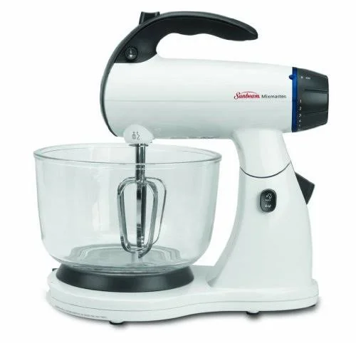 Sunbeam 002371-000-npo Mixmaster 350 Watt, White Soft-Start Technology Stand Mixer
