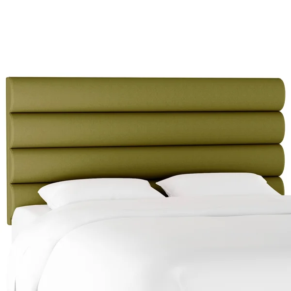 California King Horizontal Channel Headboard Green Velvet - Opalhouse