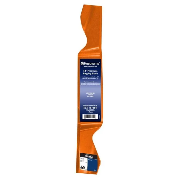 Husqvarna 3-Pack 54-in Bagging Riding Mower/Tractors Mower Blades - 596772801