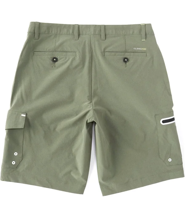 Tommy Bahama Cayman Isles Cargo 10 Inseam Shorts, Mens, 32, Ocean Deep