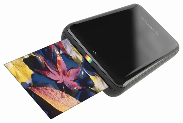 Polaroid ZIP Portable Color Direct Thermal Photo Printer - Wireless - Black