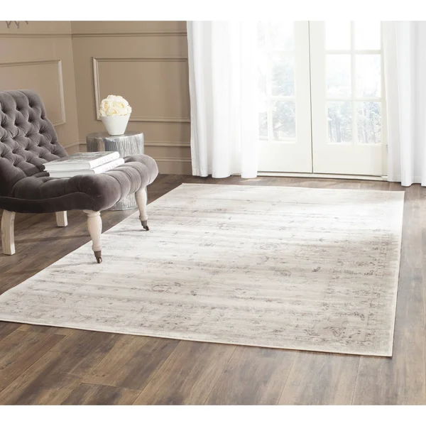 Safavieh Vintage VTG432D Light Grey/Ivory 10& x 14& Area Rug