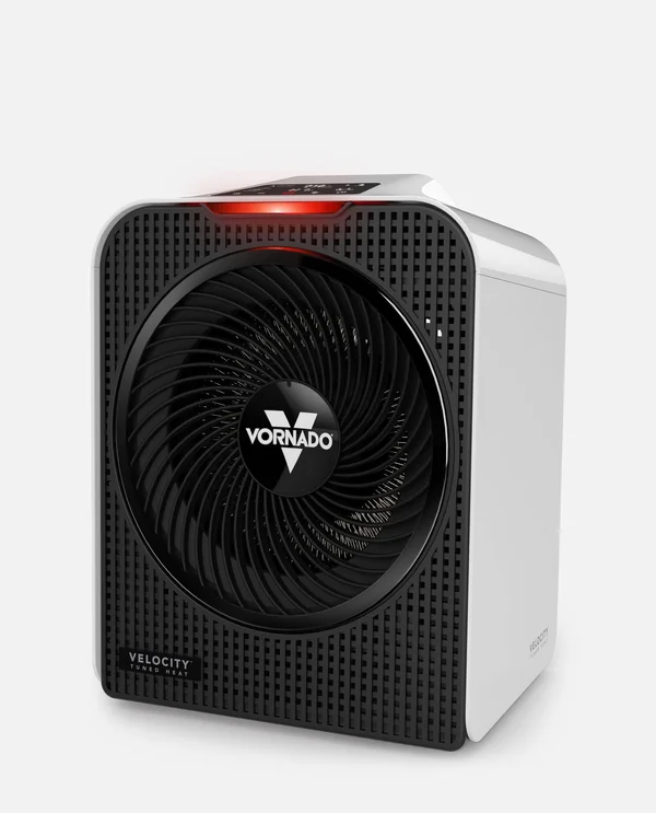 Vornado Velocity 5 Whole Room Space Heater with Auto Climate Control - Timer, and Safety Features, Large, White