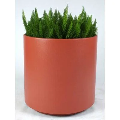 Junita Plastic Pot Planter Latitude Run Color: Cinnamon - Size: 18x22 H x 30x22 W x 25.75x22 D