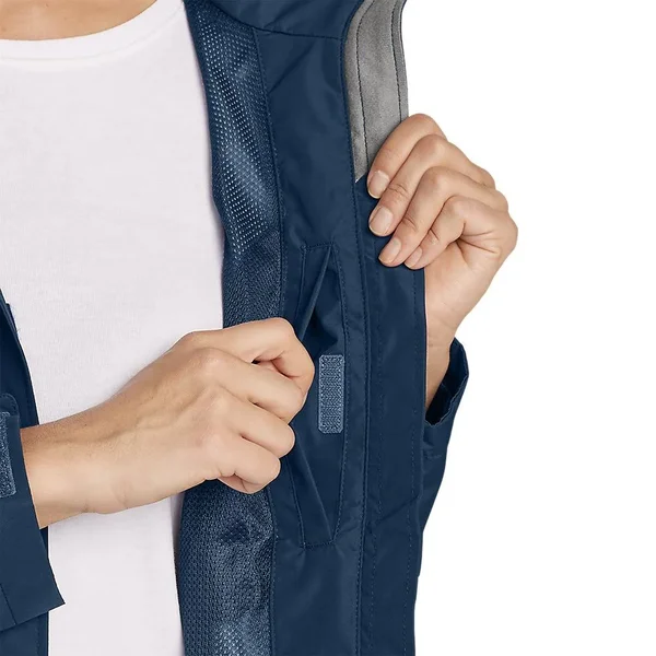 Eddie Bauer Women's Rainfoil Packable Jacket - Blue - Xs