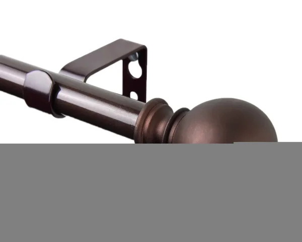 Rod Desyne Luna Double Curtain Rod Black