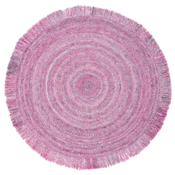 5' x 5' Round Area Rug, Yellow, Safavieh