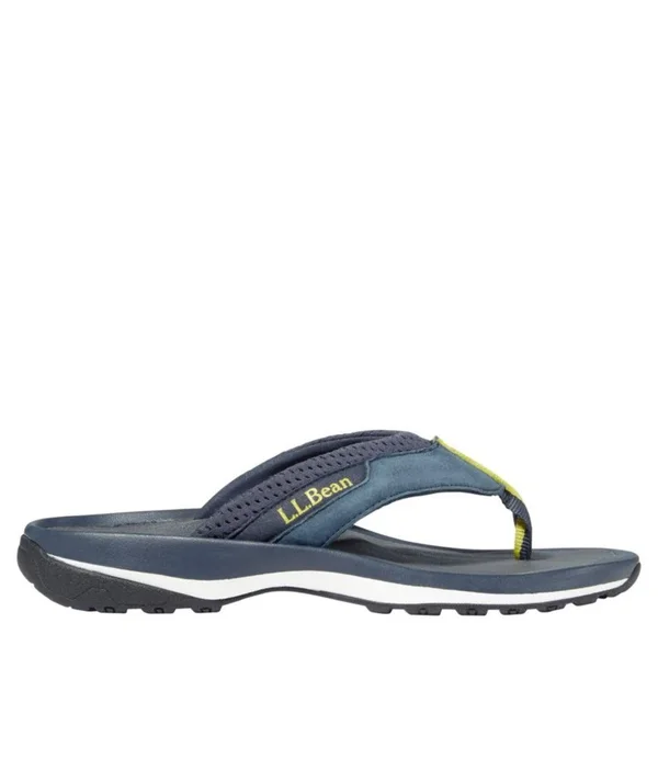 Men's Swift River Sport Flip-Flops Blue 9 M(D), L.L.Bean