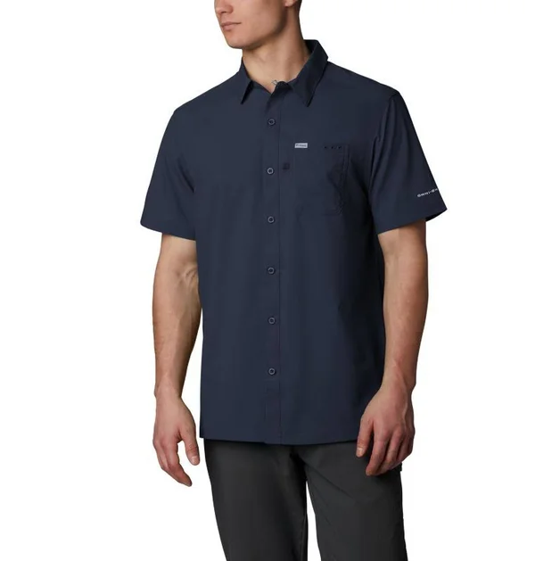 Columbia Men's Slack Tide Camp Shirt - Xs - Collegiate Navy