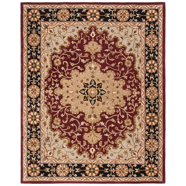 Safavieh Heritage HG760A 8&3x22 x 11&0x22 Ivory, Red Area Rug