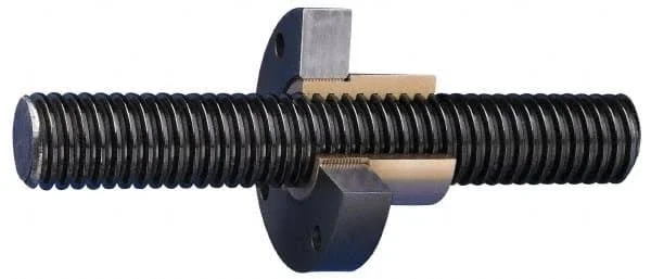 Keystone Threaded Products 2-5 x 6' Alloy Steel Precision Acme Threaded Rod - Left Hand Thread - 2C Fit, Part #2-5LH61A
