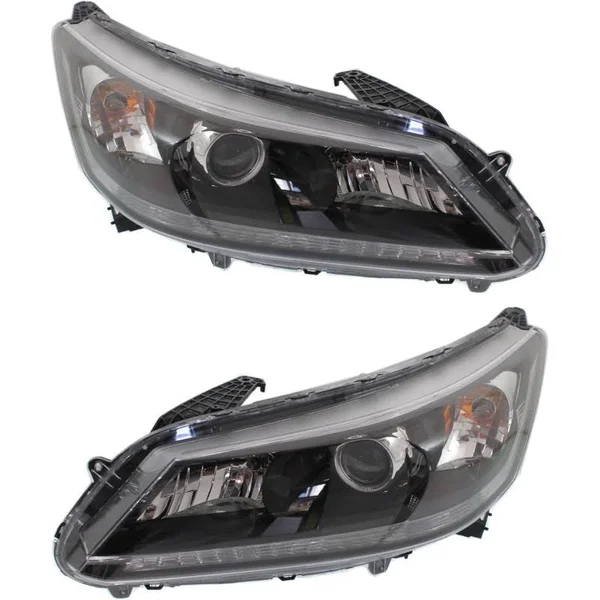 Replacement Headlight Clear Lens, Composite Driver and Passenger SIDE, 1-Year Unlimited-mileage Warranty SET-REPH100321