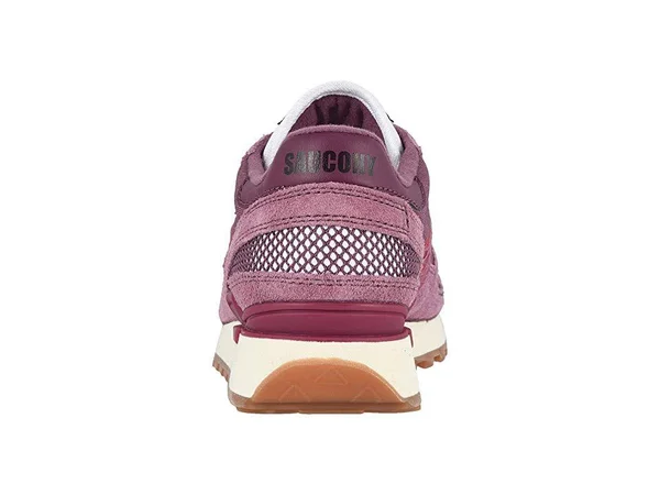 Saucony Women's Shadow Original Vintage Sneaker - Maroon, 6 US