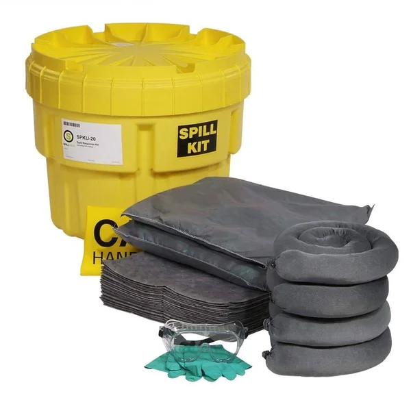 SpillTech SPKU-20 Spill Kit - Drum, Universal, 19x22 H x 22x22 W