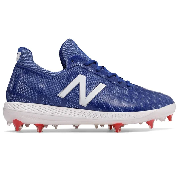 New Balance Mens COMPV1 Hybrid Performance Cleats Royal/White D 11.5 - Size: 11.5 D US