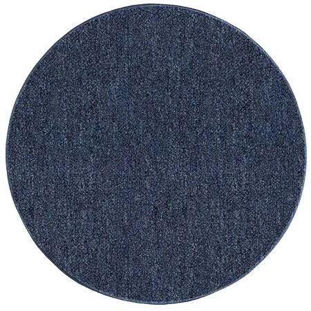Indoor Outdoor Area Rug Petrol Blue - 7' Round - Adult Unisex