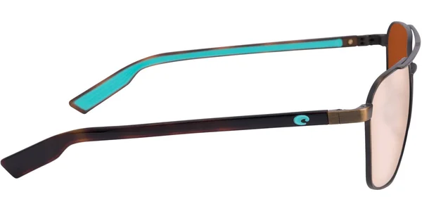 Costa Del Mar Wader 580P Polarized Sunglasses - Gold/Silver