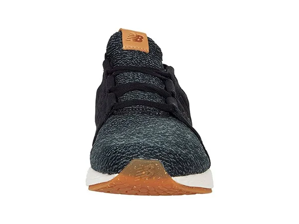 New Balance Mens Fresh Foam Cruzv1 Reissue Running Shoes - Black/Grey/White (Size 7 wide)