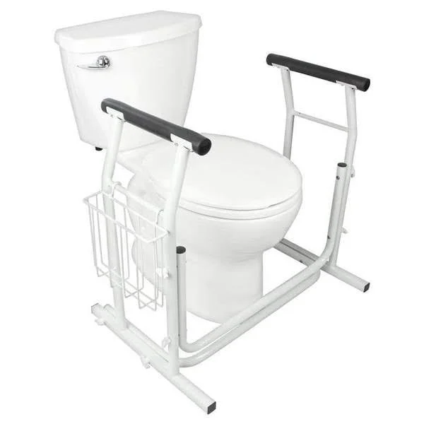 Toilet Safety Rail - Adjustable & Portable Frame LVA1023