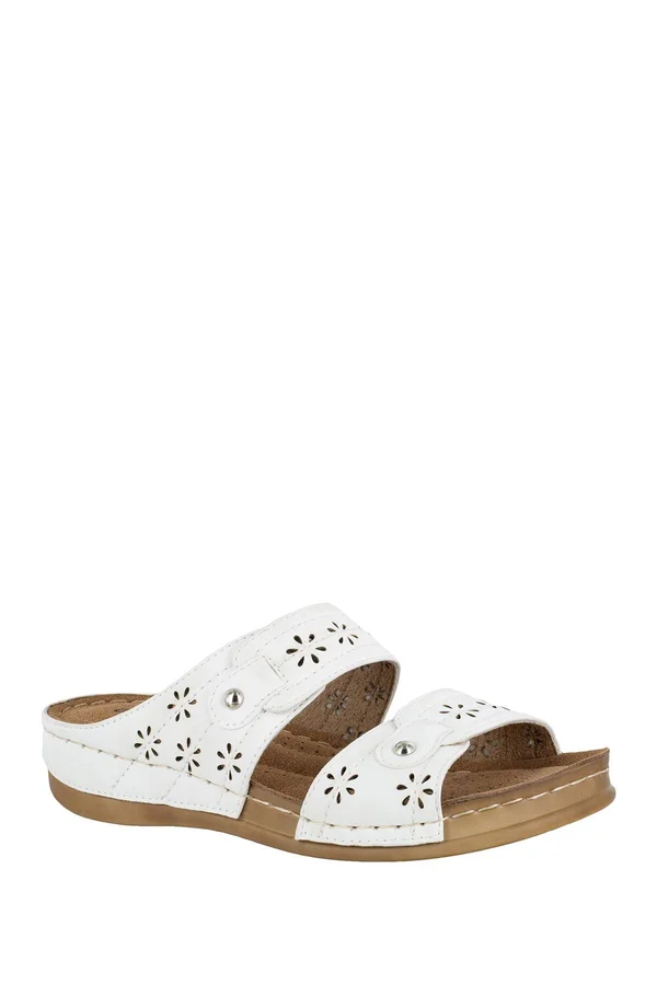 Easy Street Cash Women's Sandals, Size: 5.5, White