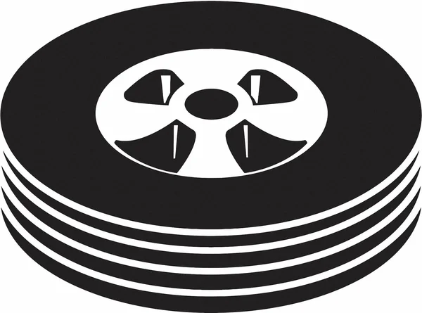 Rubbermaid FG9T14L10000 Wheel, 10 in