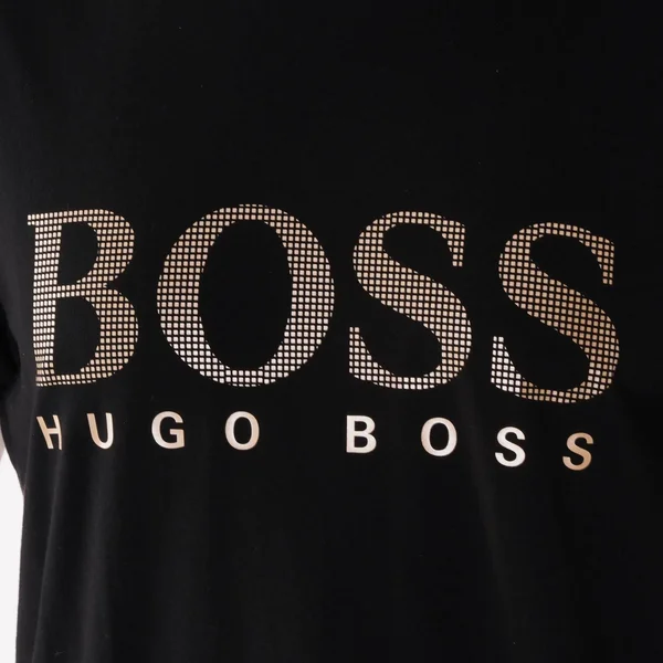 Mens Boss Special Logo T-Shirt - Black
