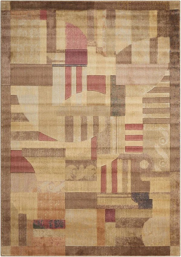Nourison Somerset ST22 Multicolor Area Rug, 3&6x22 x 5&6x22