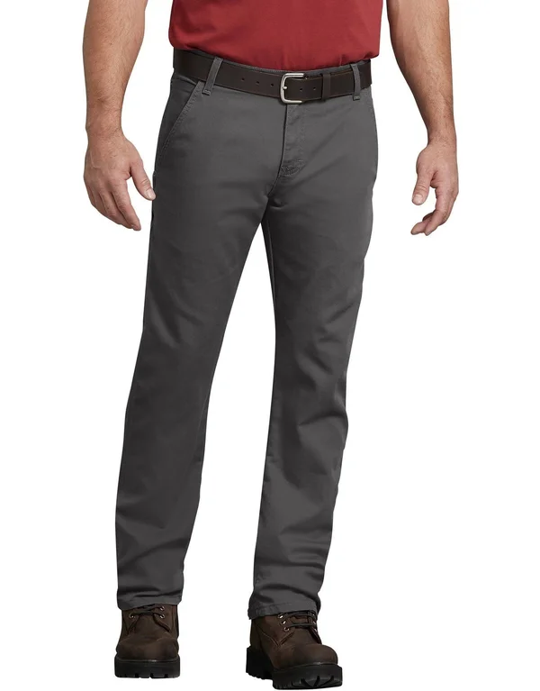 Dickies Men's Flex Regular Fit Straight Leg Tough Max Duck Carpenter Pants