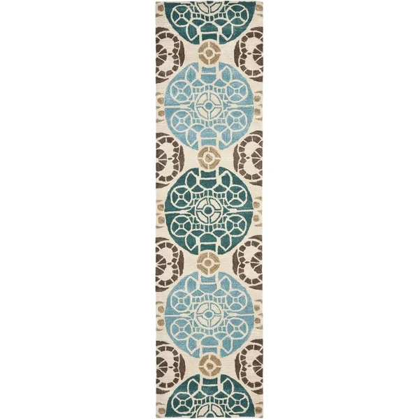 Safavieh Wyndham Blue 7 ft. x 7 ft. Square Area Rug