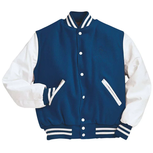 Holloway 224183 - Varsity Jacket - Kelly/White - XL