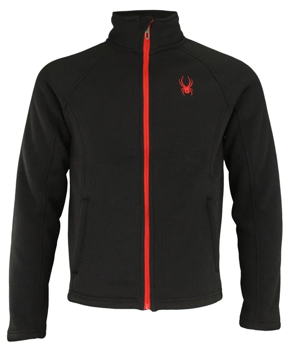 Spyder Steller Full Zip Jacket for Men Black Medium