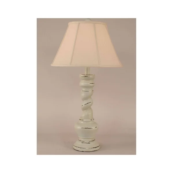 Distressed Summer Sorbet Country Twist Table Lamp