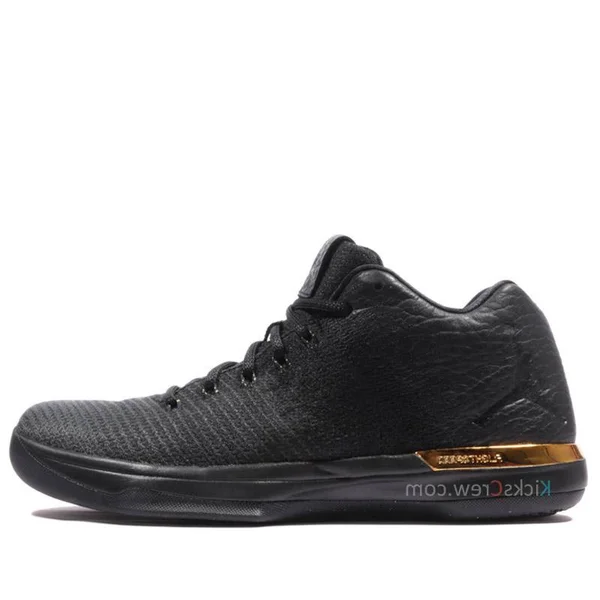 Air Jordan XXXI (31) Low Basketball Shoes (Black) Size 8