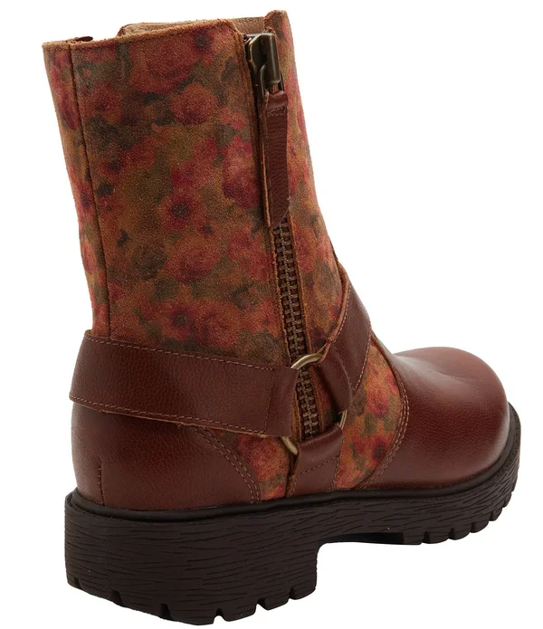 Alegria Charlette Boot - Cognac & Roses