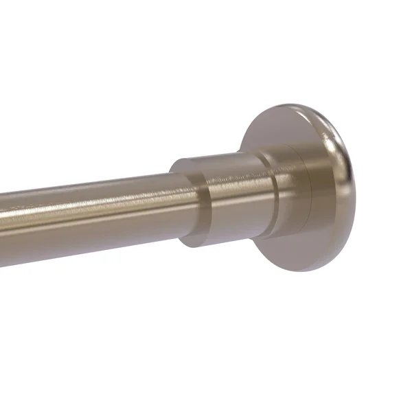 Allied Brass Shower Curtain Rod Brackets - Polished Brass