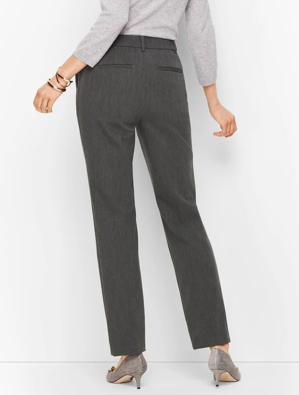 Plus Size - Talbots Cambridge Pants - Blue - 18
