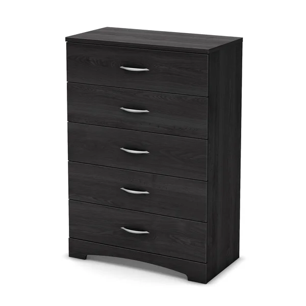 South Shore 3137035 Canyon 5-Drawer Chest, Grey Oak