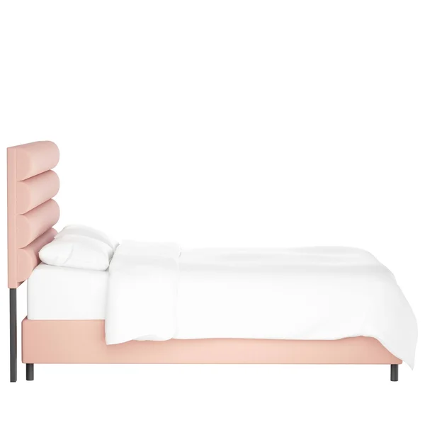 Channel Bed Full Velvet Blush - Opalhouse