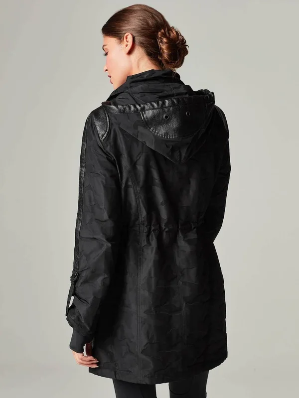 Blanc Noir Camo Anorak Jacket